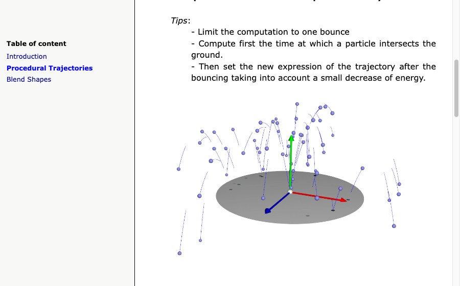 Example slide page